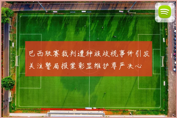 巴西联赛裁判遭种族歧视事件引发关注警局报案彰显维护尊严决心